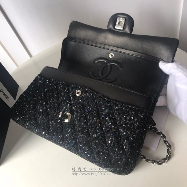 Chanel女包 1112 香奈兒chane*18春夏爆款 新款珠片包 香奈兒斜挎休閒時尚女包 香奈兒鏈條包  djc3264